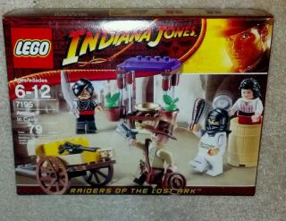 7195 Lego Indiana Jones New Ambush in Cairo SEALED