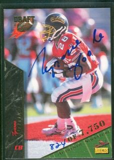 Fort Valley State Georgia Tyrone Poole Autograph Rookie