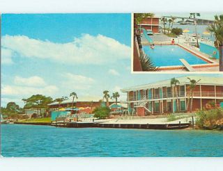  Pre 1980 Edgewater Beach Motel ft Fort Walton Beach FL U6111