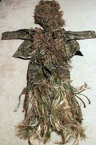 Handmade Military Grade Airsoft Sniper Ghillie Suit   Forrest