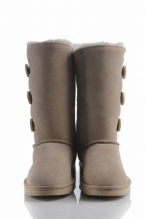  Style Women Beige Winter Snow Boots Shoes Eur Size #35~#40 S7304