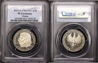 FROSTY  PCGS has graded 2 Fichte PR66 but the other is not cameo