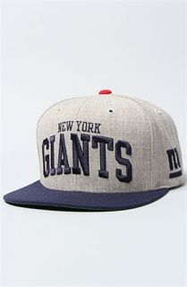 Karmaloop Mitchell Ness The New York Giants Basic Arch Snapback Grey