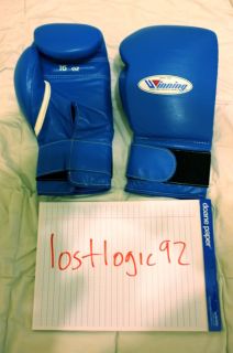  16oz Winning Boxing Gloves MS 600 B Cleto Reyes Grant Everlast
