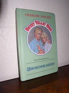 Francine Pascals Sweet Valley High Brokenhearted HC89