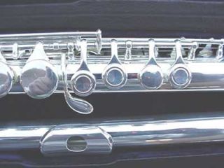  Series II Silver plated Alto Flute List Price $3,640.00 & Selmer kit