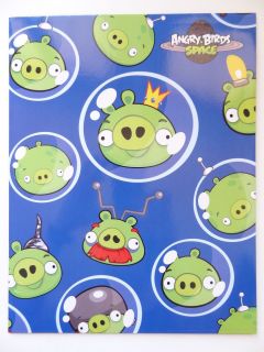 New Angry Birds Space File Folder Back to School Supplies