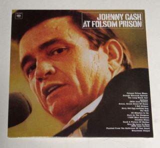JOHNNY CASH   AT FOLSOM PRISON   12 VINYL LP   SEALED & MINT