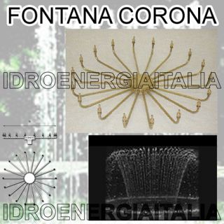 Ugelli Fontane Salento Lecce Fontana Corona 18 Ugelli Orientabili 15