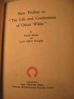 1925 Life of Oscar Wilde by Frank Harris