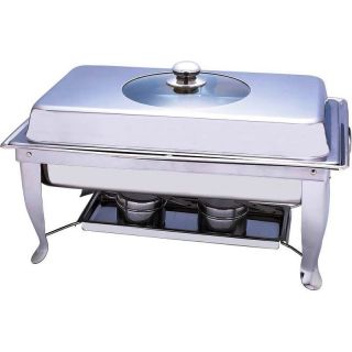  Buffet Serving Tray ~ Stainless Steel Chafing Dish Food Warmer Server
