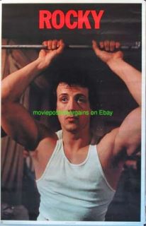 Rocky Movie Poster 1977 Comm Print Sylvester Stallone