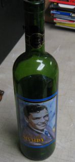 1995 California Cabernet Sauvignon Frank Sinatra Wine Bottle