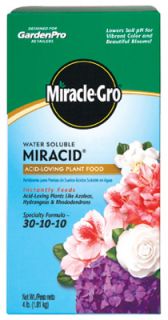 Scotts Miracle Gro 185001 4 lb Miracid Water Soluble Acid Loving