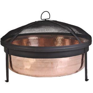 CobraCo 100% Copper Fireplace Outdoor Firepit Pit Table Patio Camp