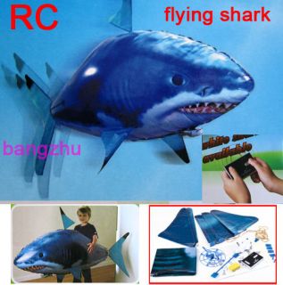  Control R C IR Air Swimmer Ranger Flying Fish Shark Toy 777 178