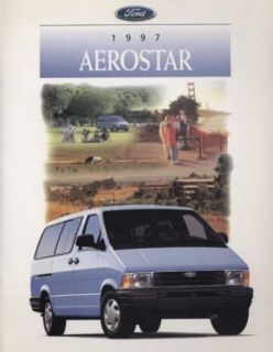 1997 Ford Aerostar USA Deluxe Sales Brochure Book Van
