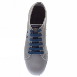 Fred Perry Kingston Twin Tipped UK Size Grey Trainers Shoes Mens New