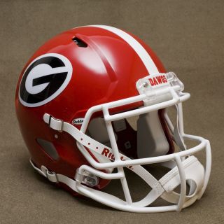 Georgia Bulldogs Riddell Revolution Speed Football Helmet