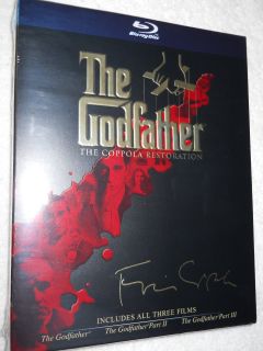 The Godfather Collection: The Coppola Restoration, 4 Blu ray Disc Set