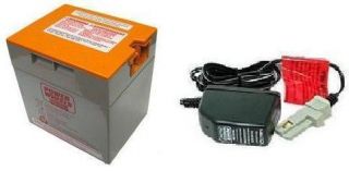 12 Volt Orange Battery Charger Combo Power Wheels Fisher Price 12V