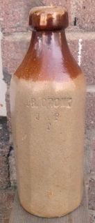 THIS RARE DR. CRONK J A F T TORONTO BEER BOTTLE MEASURES 8 1/8