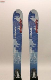 Used Head Monster 76 Freestyle Skis 163 cm with Tyrolia SP 100