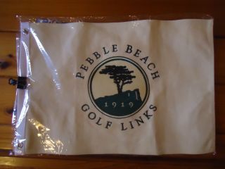 Pebble Beach Golf Links Flag 20 x 13 New in Bag Great for Autographs