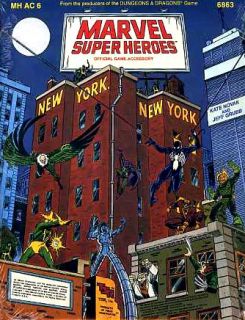 Marvel Super Heroes MHAC6 New York New York 6863 SEALED