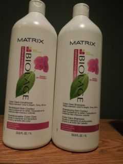 New Matrix Biolage Color Care Shampoo Conditoner 33 8oz Both 34 95