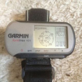 Garmin Foretrex 101 Sports GPS Receiver Watch Velcro Wrist Band