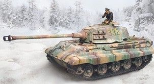  Collectors Showcase German Winter King Tiger Tank