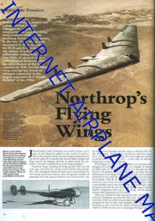 Wings of Fame 2 Northrop Flying Wings XB 35 YB 49 N 9M