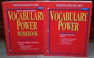 vocabulary power workbook student teacher edition format softback isbn