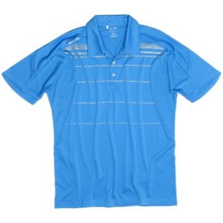 Adidas Formation Stripe Coast Silver Golf Shirt Size 2XL