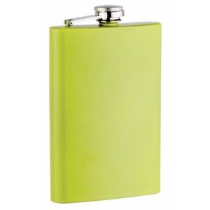  Powder Coated 8 oz Stainless Steel Alcohol Flask   By Top Shelf Flasks