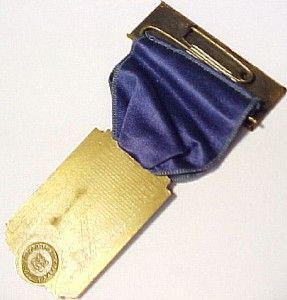 1937 American Legion Convention Medal Terre Haute In