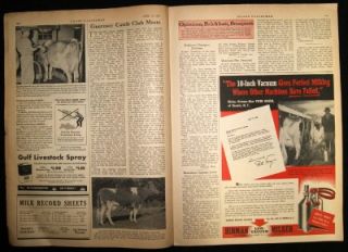 Hoards Dairyman Magazine 10 June 1942 WWII Vintage Dairy Farming