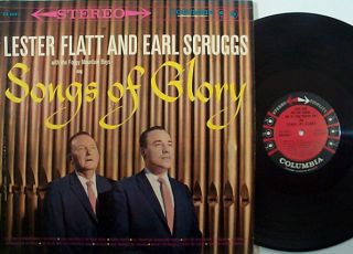 Flatt and Scruggs Songs of Glory Columbia LP Country Vinyl Record