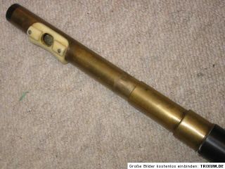 Interesting Old Wooden Flute Flauta Flöte