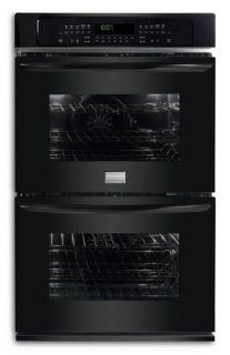 Frigidaire Black 30 Double Convection Wall Oven Model FGET3065KB