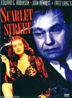 1945 Film Noir Classic Fritz Lang Scarlet Street DVD