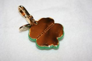  Couture Limited Edition 4 Leaf Clover Charm Gold Lucky 2010
