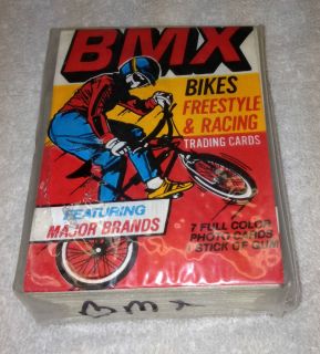 1984 Donruss BMX Bikes Freestyle Racing Complete Set