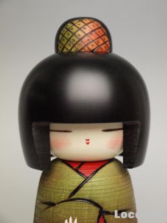 Japanese Wooden Kokeshi Doll by Fujikawa Izumino Dolls