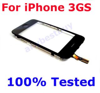 iPhone 3GS Glas Touch Screen Digitizer Frame Kit Repair
