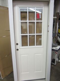 32 Therma Tru S132 Entry Door with Mini Blinds RH MSRP $862