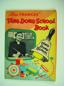 Miss Frances Ding Dong School Book 1953 Rand McNally & Company