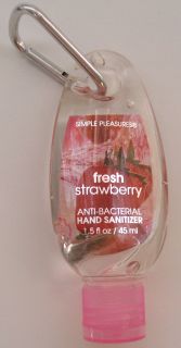 Fresh Strawberry Anti Bacterial Hand Sanitizer