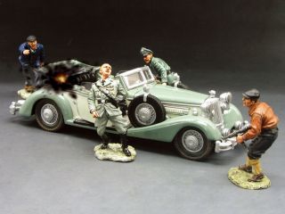 KING & COUNTRY WS104(SL) Assassination of Heydrich MIB Retired 2007